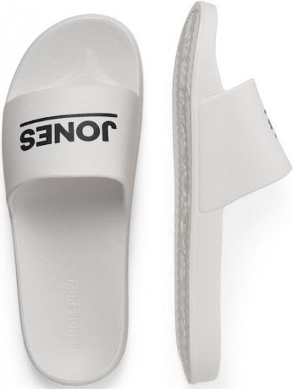 Jack & Jones Wollie Slippers White - Férfi cipők 40-52 - 