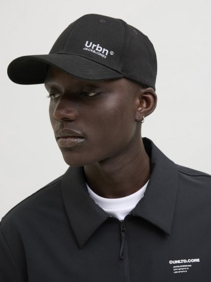 Jack & Jones Urban Baseball Cap Black - Kiegészítők - 