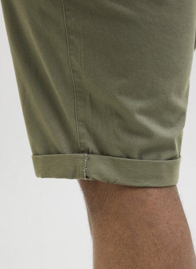 Jack & Jones Dave Chino Shorts Green - Rövidnadrág - Nagyméretű Rövidnadrág W40-W60