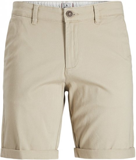 Jack & Jones Dave Chino Shorts Beige - Rövidnadrág - Nagyméretű Rövidnadrág W40-W60