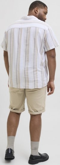 Jack & Jones Dave Chino Shorts Beige - Rövidnadrág - Nagyméretű Rövidnadrág W40-W60