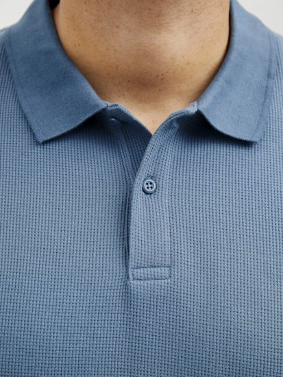 Jack & Jones AUSTIN CLASSIC Polo Blue - Pólóingek - Galléros Pólók 2XL-8XL - Pólóingek 2XL-8XL