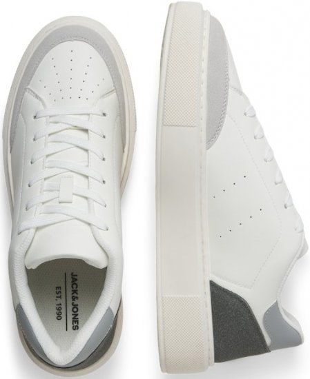 Jack & Jones Waspire Court Sneakers White/Vapor Blue - Férfi cipők 40-52 - 