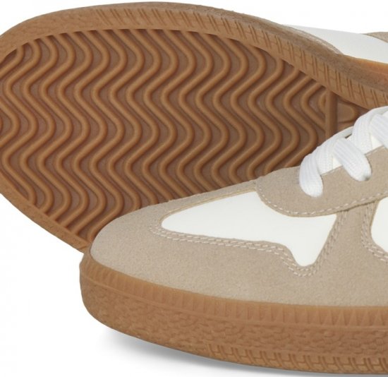 Jack & Jones Valencia Sneakers White/Travertine - Férfi cipők 40-52 - 