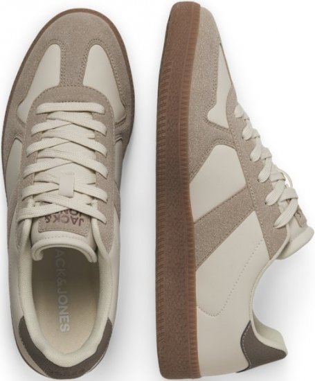 Jack & Jones Valencia Sneakers Grey/Savannah Tan - Férfi cipők 40-52 - 