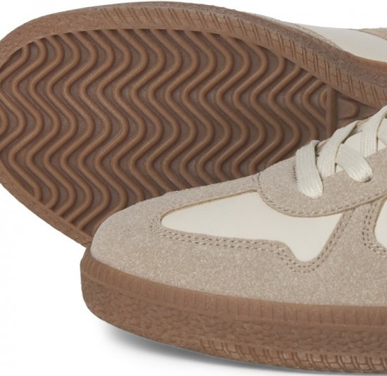 Jack & Jones Valencia Sneakers Grey/Savannah Tan - Férfi cipők 40-52 - 