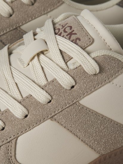 Jack & Jones Valencia Sneakers Grey/Savannah Tan - Férfi cipők 40-52 - 