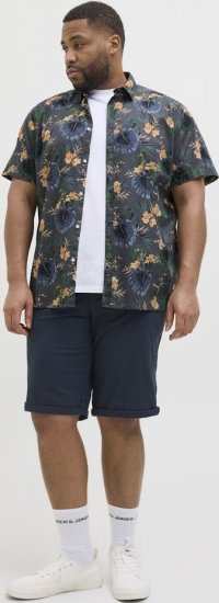 Jack & Jones Hawaii AOP Shirt Grey - Ingek - Ingek 2XL-10XL