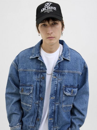 Jack & Jones Frame Haines Cap Black - Kiegészítők - 