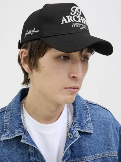 Jack & Jones Frame Haines Cap Black - Kiegészítők - 