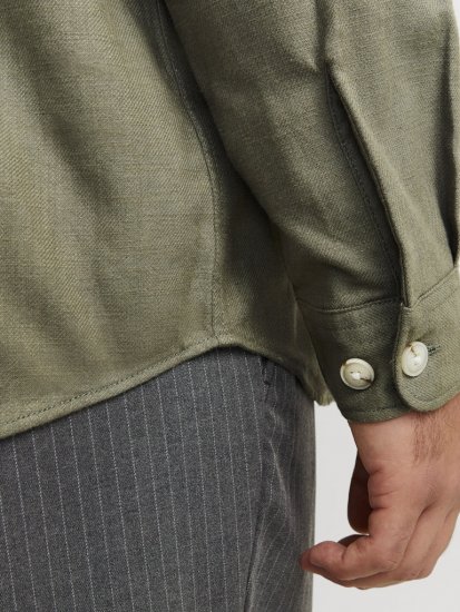 Jack & Jones Raymond Spring Long Sleeve Overshirt Green - Ingek - Ingek 2XL-10XL