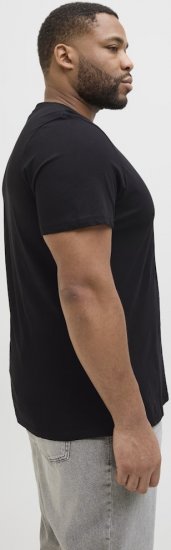 Jack & Jones Anatomy Skull Crew Neck T-Shirt Black - Pólók - Nagyméretű pólók - 2XL-14XL