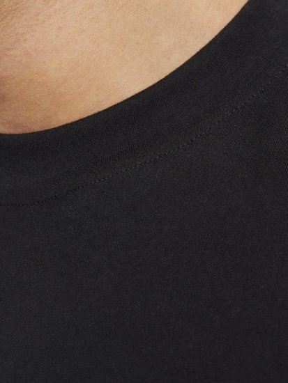Jack & Jones Tarmac Camo Crew Neck T-Shirt Black - Pólók - Nagyméretű pólók - 2XL-14XL