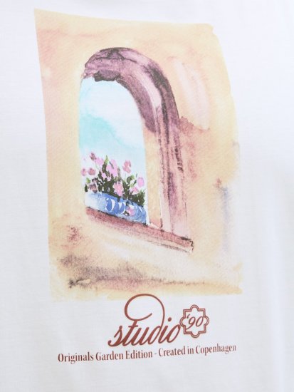 Jack & Jones Hydra Crew Neck T-Shirt Bright White - Pólók - Nagyméretű pólók - 2XL-14XL