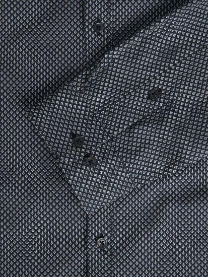 Jack & Jones JPRBLACARDIFF Print LS Shirt Navy - Ingek - Ingek 2XL-10XL