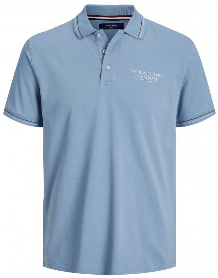 Jack & Jones JPRBLUARCHIE Polo Faded Denim - Pólóingek - Galléros Pólók 2XL-8XL - Pólóingek 2XL-8XL