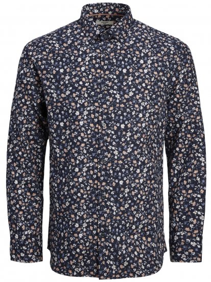 Jack & Jones JPRBLANORDIC LS Shirt Night Sky - Ingek - Ingek 2XL-10XL