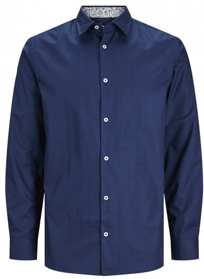 Jack & Jones JPRBLANORDIC DETAIL Shirt Perfect Navy - Ingek - Ingek 2XL-10XL