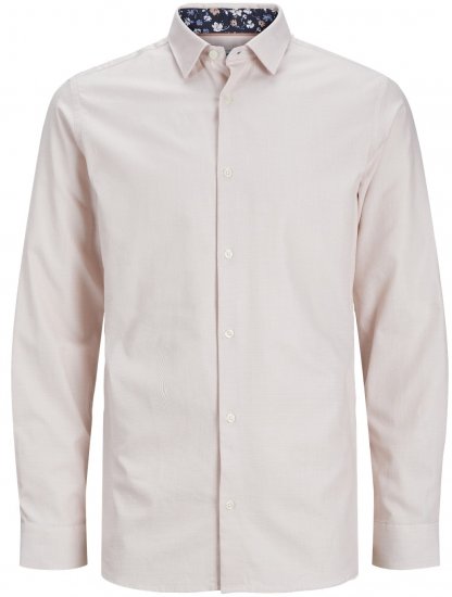 Jack & Jones JPRBLANORDIC DETAIL Shirt Café Crème - Ingek - Ingek 2XL-10XL