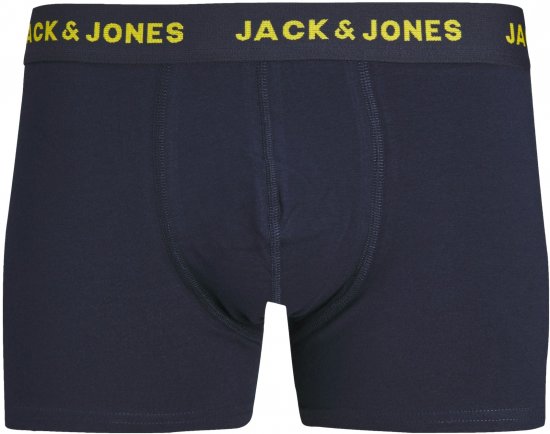 Jack & Jones JACPINK FLAMINGO TRUNKS 5 PACK Navy Blazer - Alsónemű & strandruhák - Nagyméretű Alsónemű 2XL-8XL