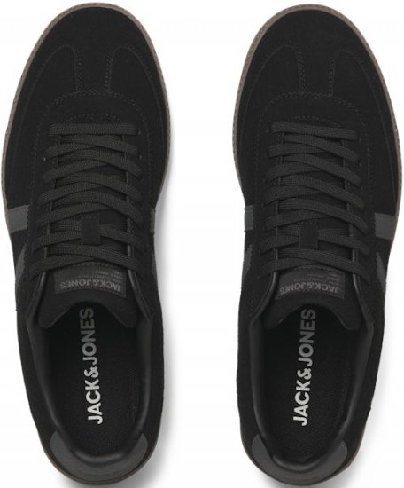 Jack & Jones Kirk International Campaign Sneakers Black/Asphalt - Férfi cipők 40-52 - 