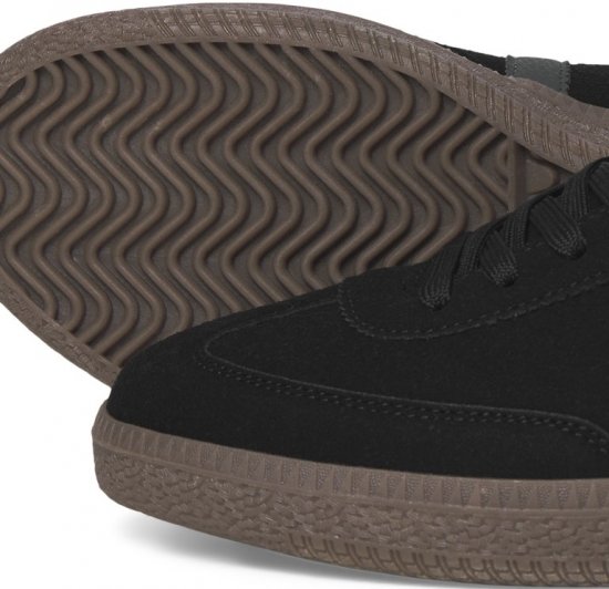 Jack & Jones Kirk International Campaign Sneakers Black/Asphalt - Férfi cipők 40-52 - 