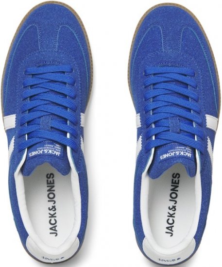 Jack & Jones Kirk International Campaign Sneakers Blue Quartz/Bright White - Férfi cipők 40-52 - 
