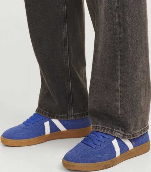 Jack & Jones Kirk International Campaign Sneakers Blue Quartz/Bright White - Férfi cipők 40-52 - 