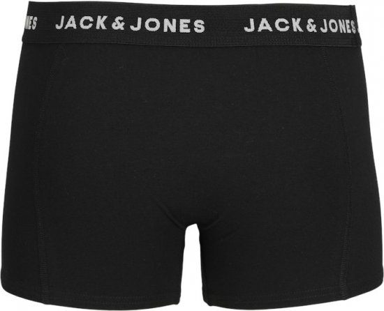 Jack & Jones HUEY Trunks 7-Pack Black - Alsónemű & strandruhák - Nagyméretű Alsónemű 2XL-8XL