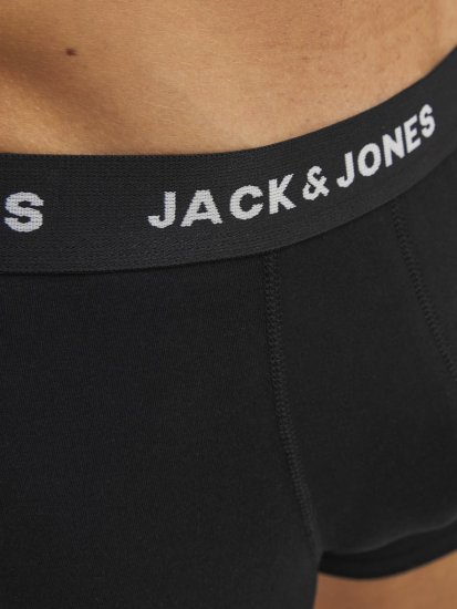 Jack & Jones HUEY Trunks 7-Pack Black - Alsónemű & strandruhák - Nagyméretű Alsónemű 2XL-8XL