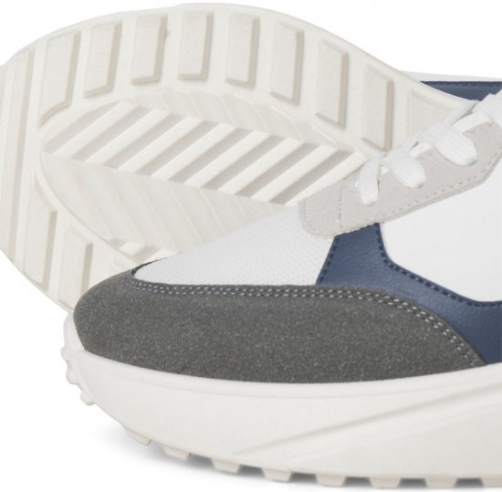 Jack & Jones Waspire Sneakers White/Castlerock - Férfi cipők 40-52 - 
