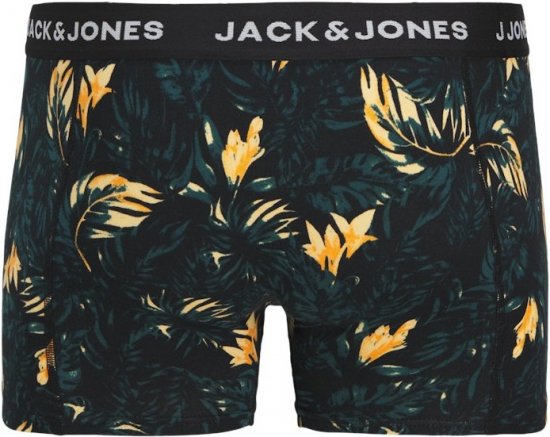 Jack & Jones Tyler Trunks 3-Pack Black - Alsónemű & strandruhák - Nagyméretű Alsónemű 2XL-8XL