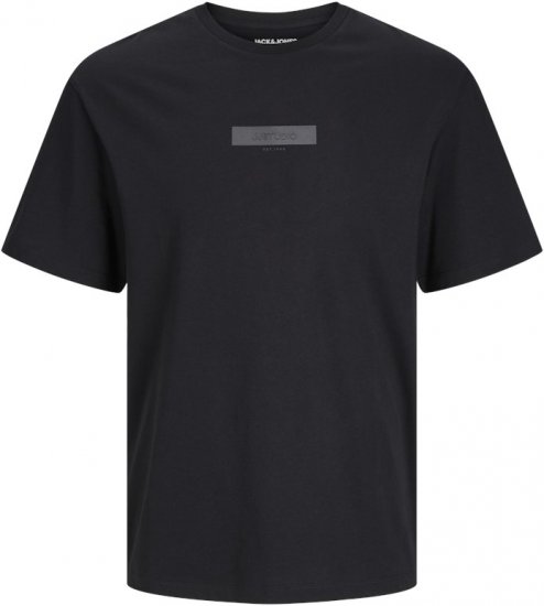 Jack & Jones TAKA T-Shirt Black - Pólók - Nagyméretű pólók - 2XL-14XL