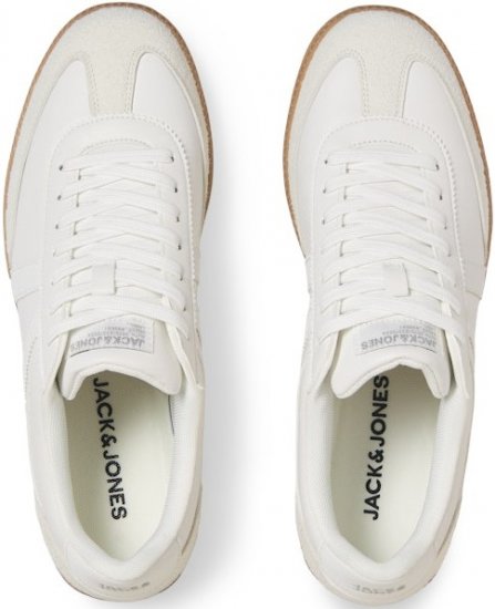 Jack & Jones Kirk International Campaign Sneakers Bright White/PU - Férfi cipők 40-52 - 