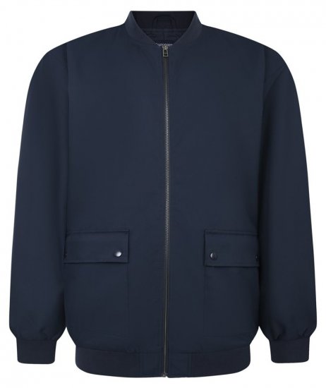 Espionage JT125 Bélelt kabát tengerészkék - Kabátok - Nagyméretű Kabátok - 2XL-8XL