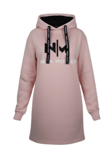 Nora Mikken KADRI Long Hoodie PINK - Pulóverek & kapucnis pulóverek - 