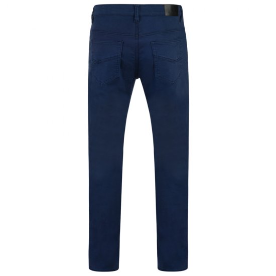 Kam Jeans Alba 5-pocket Stretch Chinos Navy TALL SIZES - FÉRFIRUHÁZAT MT-6XLT - TALL-méretek