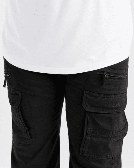Kam Jeans Cargo pants Black - Farmer & nadrág - Farmer és nadrág - W40-W70