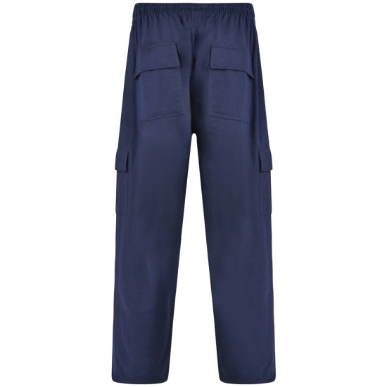Kam Jeans Cargopocket Joggers "Lightweight" Navy - Melegítőnadrág & rövidnadrág - Melegítőnadrág & Melegítő Rövidnadrág 2XL-12XL