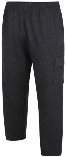Kam Jeans Lightweight Sweatpants with Cargo pocket Charcoal - Melegítőnadrág & rövidnadrág - Melegítőnadrág & Melegítő Rövidnadrág 2XL-12XL