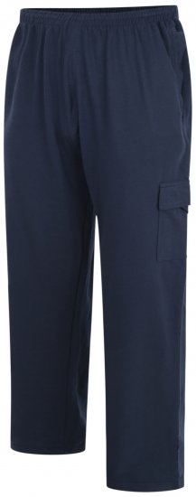 Kam Jeans Lightweight Sweatpants with Cargo pocket Navy - Melegítőnadrág & rövidnadrág - Melegítőnadrág & Melegítő Rövidnadrág 2XL-12XL