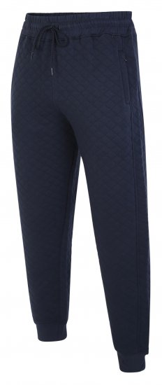 Kam Jeans 238 Quilted Jersey Joggers Navy - Melegítőnadrág & rövidnadrág - Melegítőnadrág & Melegítő Rövidnadrág 2XL-12XL