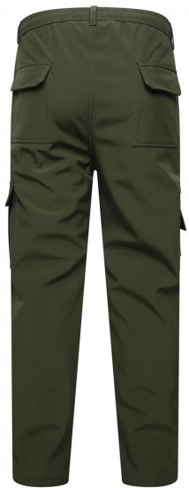 Kam Jeans 245 soft shell gumis derekú nadrág khaki - Farmer & nadrág - Farmer és nadrág - W40-W70