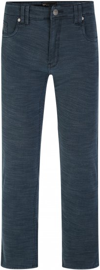 Kam Jeans 264 Slub Weave 5 Pocket Stretch Pants Smokey Blue - Farmer & nadrág - Farmer és nadrág - W40-W70