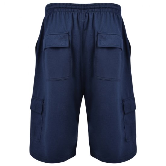 Kam Jeans Cargo Joggers shorts Navy - Melegítőnadrág & rövidnadrág - Melegítőnadrág & Melegítő Rövidnadrág 2XL-12XL