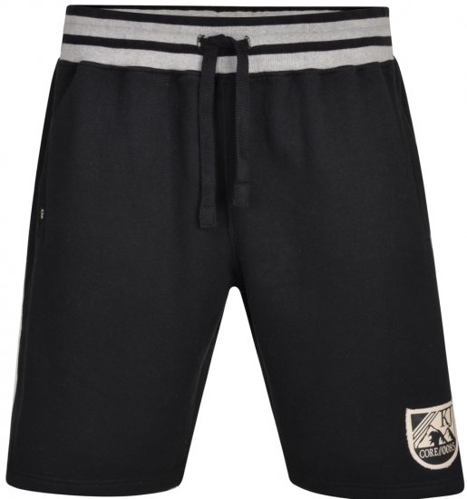 Kam Jeans 327 Jersey Shorts Black - Melegítőnadrág & rövidnadrág - Melegítőnadrág & Melegítő Rövidnadrág 2XL-12XL