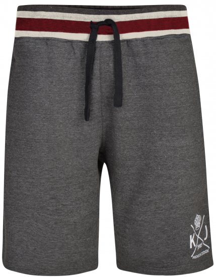 Kam Jeans 328 Jersey Shorts Charcoal - Melegítőnadrág & rövidnadrág - Melegítőnadrág & Melegítő Rövidnadrág 2XL-12XL