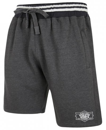 Kam Jeans 3301 Athletic Sports Jog Shorts Charcoal - Melegítőnadrág & rövidnadrág - Melegítőnadrág & Melegítő Rövidnadrág 2XL-12XL
