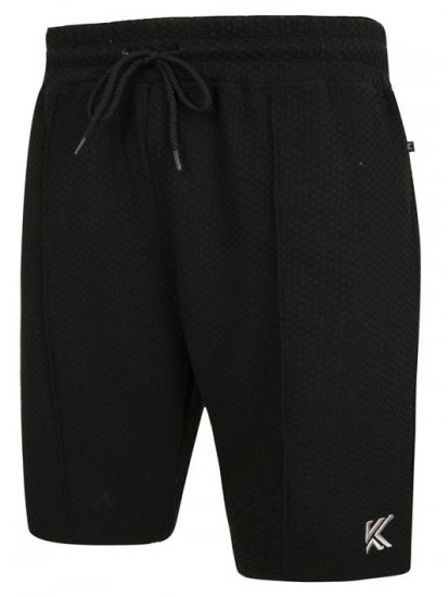 Kam Jeans 3305 Jaquard Mesh Shorts Black - Melegítőnadrág & rövidnadrág - Melegítőnadrág & Melegítő Rövidnadrág 2XL-12XL