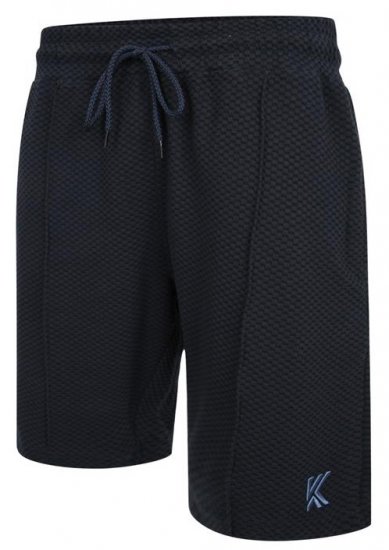 Kam Jeans 3305 Jaquard Mesh Shorts Navy - Melegítőnadrág & rövidnadrág - Melegítőnadrág & Melegítő Rövidnadrág 2XL-12XL